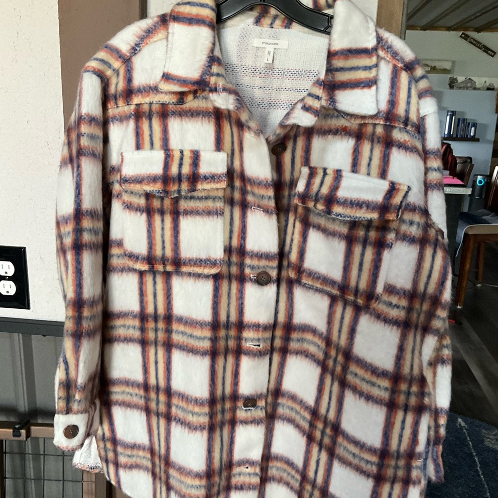 Maurices Plaid Shacket